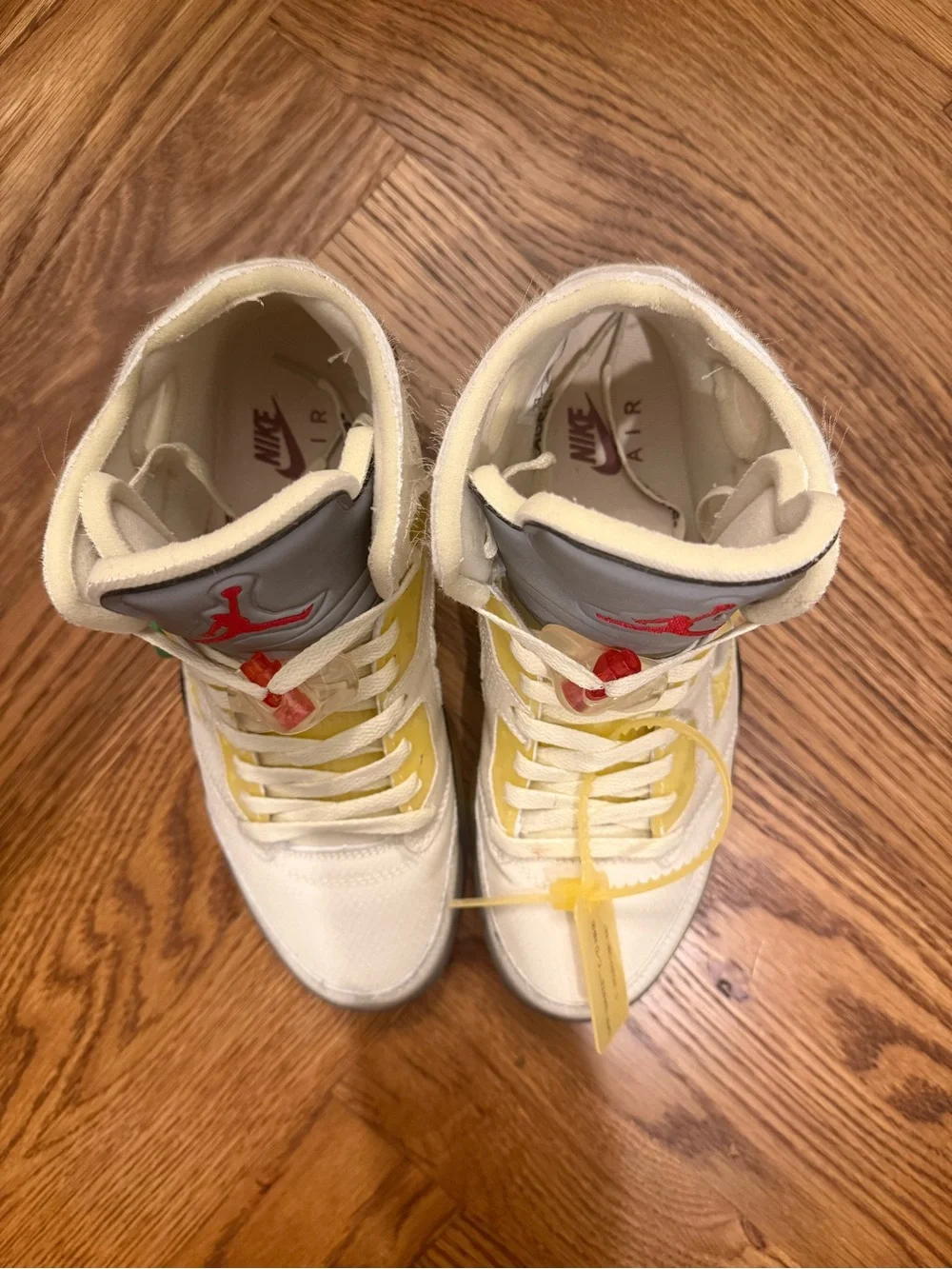 Off-White Jordan 5 Retro High-Top Sneakers